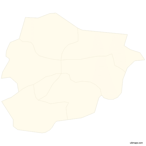 Preview of Blank Map of Andorra Parishes