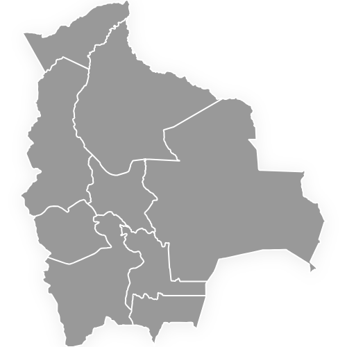 Preview of Bolivia Map with Departments