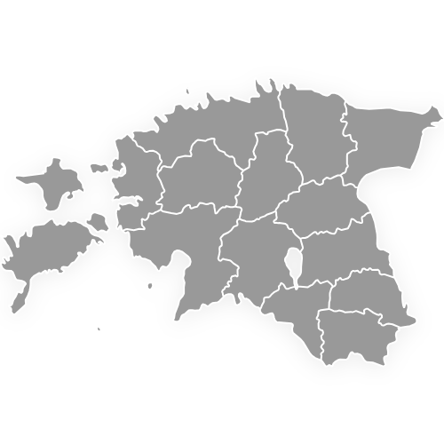 Preview of Estonia Map with Counties