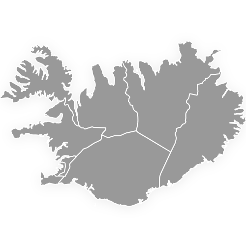 Preview of Iceland Map with Regions