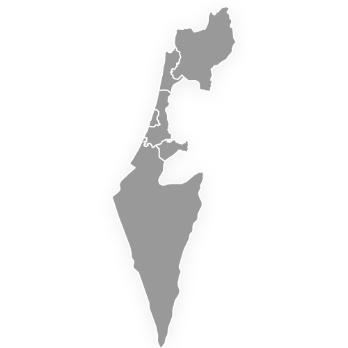 Israel Districts Map