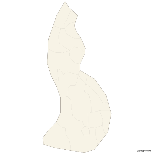 Preview of Vector Liechtenstein Map with Municipalities