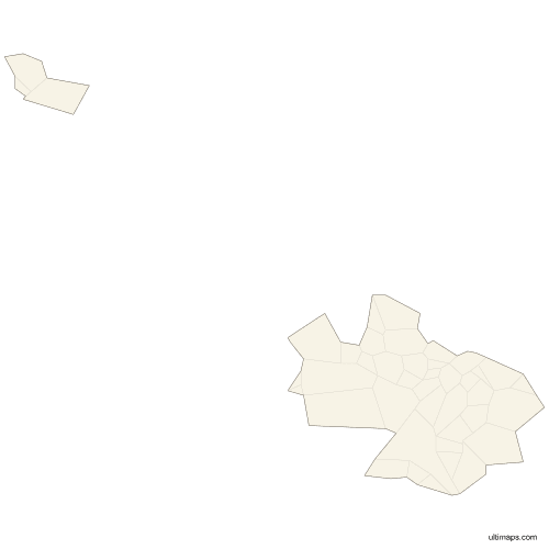 Preview of Vector Malta Map with Local Councils