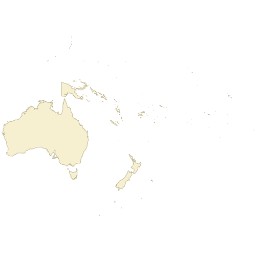 Preview of Blank Map of Oceania