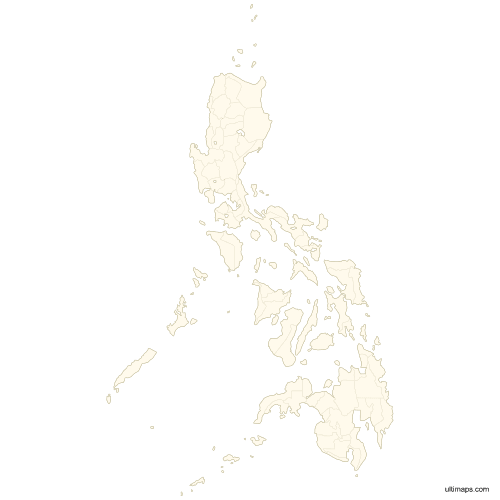 Preview of Vector Map of Philippines Provinces