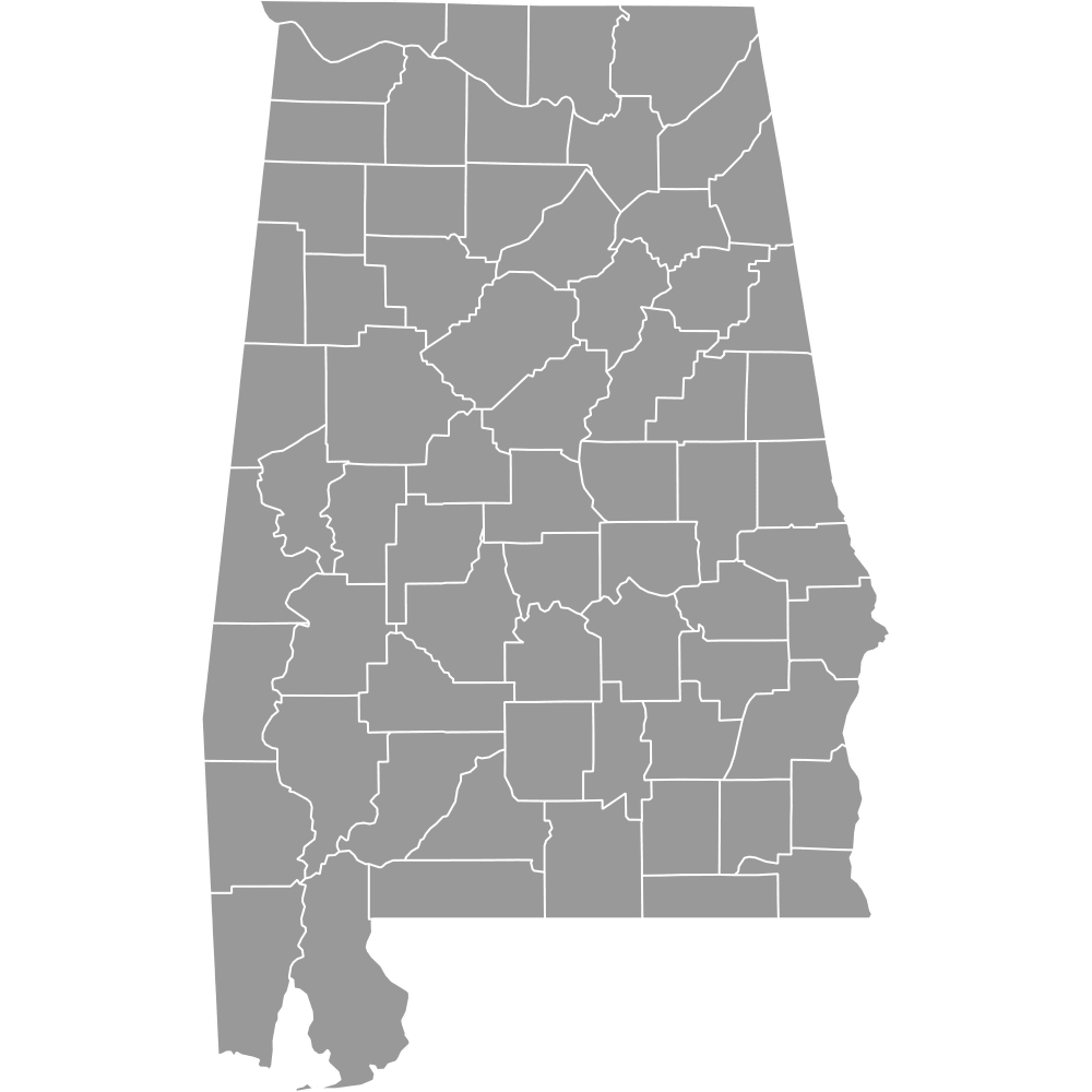 Preview of Alabama, US — Counties