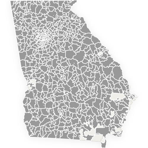 Preview of Georgia ZIP Code Map