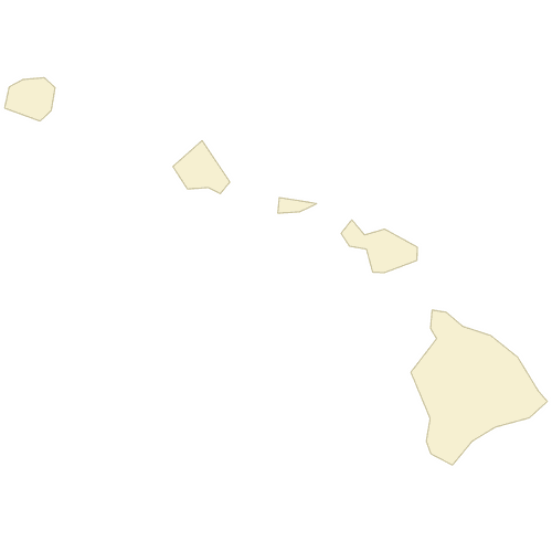 Preview of Vector Map of Hawaii Counties