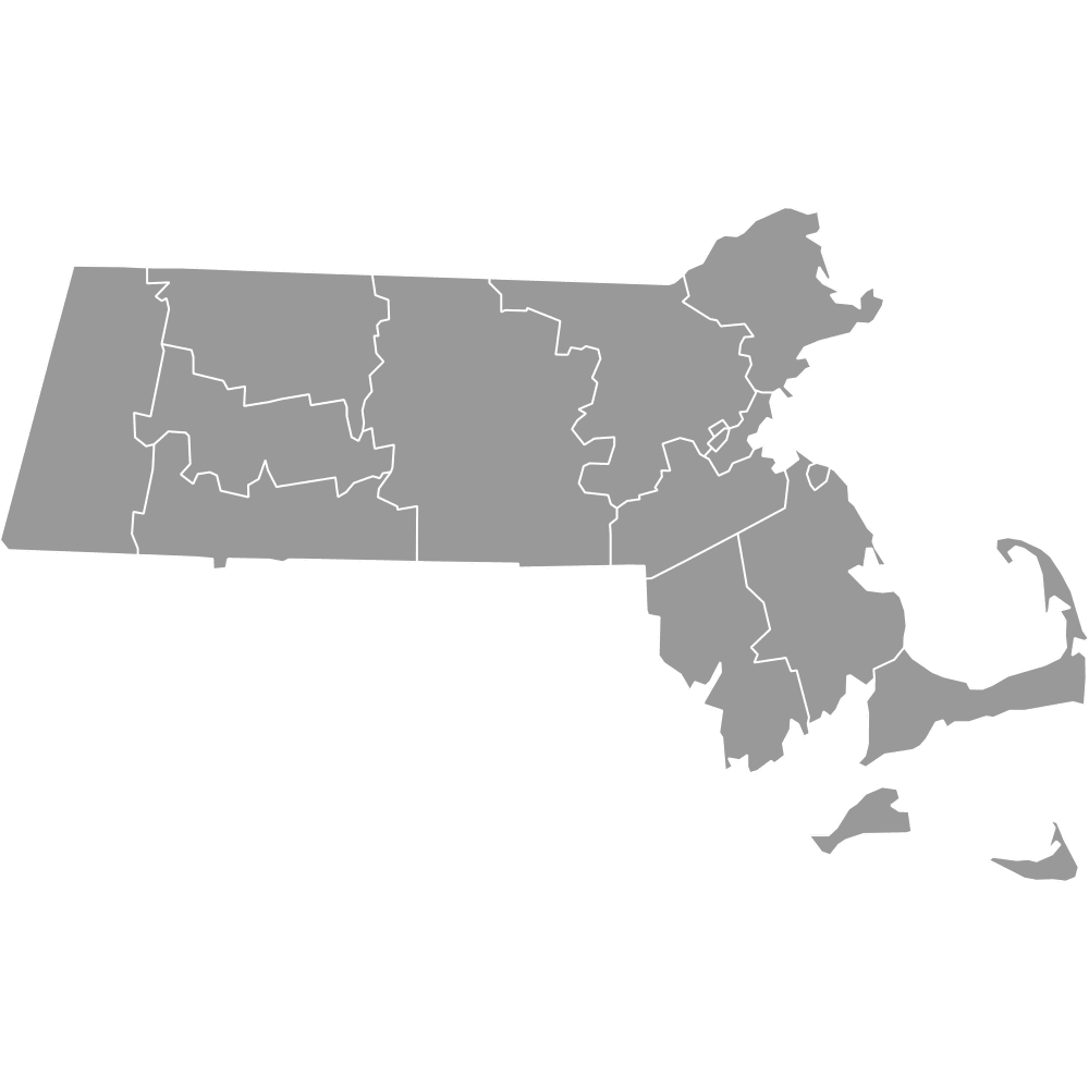 Preview of Massachusetts, US — Counties