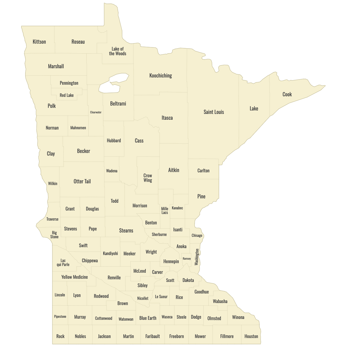 Mn Counties Several West Central Minnesota Counties Elect New