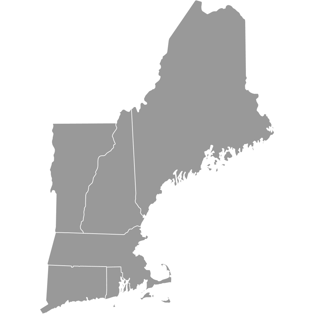 Preview of New England, US — States