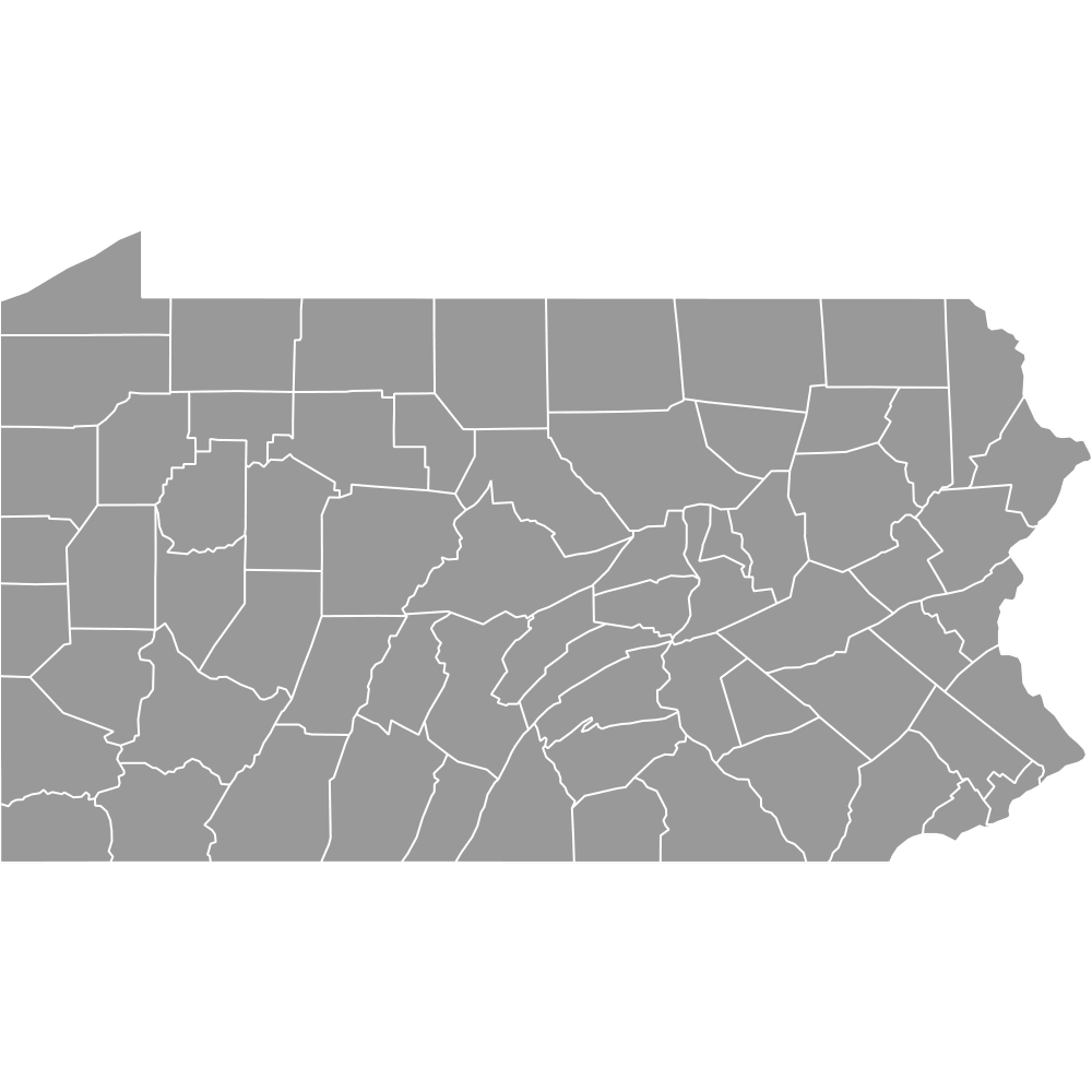 Preview of Pennsylvania, US — Counties