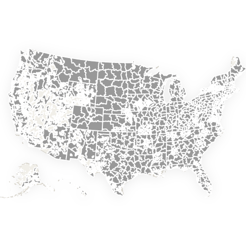 Preview of US 3-Digit ZIP Code Map